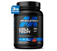 MuscleTech CellTech Creatine Monohydrate Powder, Post Workout Recovery Drink, Muscle Building & Recovery, Powdered Shake With 3g Creatine, 54 Servings, 2.27kg, Fruit Punch