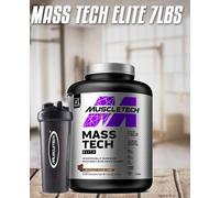 MuscleTech Mass-Tech, Vanilla, 3180g