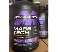 MUSCLETECH MASS TECH EXTREME 2000 MASS GAINER 2.72KG TRIPLE CHOCOLATE BROWNIE