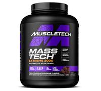 MuscleTech MassTech Extreme Protein Powder, Weight & Muscle Mass Gainer, Whey Mass Protein Powder With 3g Creatine, 80g Protein, 2,274 Calories, 2.72kg, Triple Chocolate