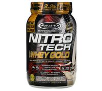 Muscletech, Nitro Tech, 100% Whey Gold, Cookies And Cream, 2.20 lbs (999 g)