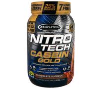 Muscletech, Nitro Tech Casein Gold, Chocolate Supreme, 2.53 lbs (1.15 kg)