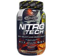 Muscletech, Nitro Tech, Mocha Cappuccino Swirl, 2.00 lbs (907 g)