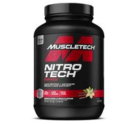 MuscleTech NitroTech Ripped Lean Protein Powder, Weightloss Support, Whey Isolate Protein Powder with Lean Biome, Protien Shake for Men & Women, Zero Sugar, 61 Servings, 1.8kg, French Vanilla Bean
