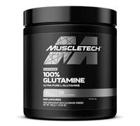 MuscleTech Platinum 100% Glutamine Powder, L-Gluitamine Amino Acid, Food Supplement, Pre & Post Workout Shake, 59 Servings, 300g, Unflavoured