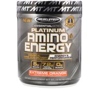 Muscletech, Platinum Amino Plus Energy, Extreme Orange, 10.40 oz (295 g)