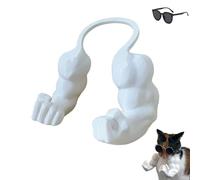 Muscular Arms for Cats, Cat's Neck Arms with Muscle, 3D Printed Cat Strong Muscle Arm, Funny Creativity Cats Giant Arm Costume, Halloween Costume Accessories