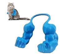 Muscular Arms for Cats, Reative Cat Muscle Arms, 3D Printed Creative Giant Strong Cat's Neck Arm, Halloween Cat Costume Pet Cosplay Accessories Birthday Party Supplies (sky blue)