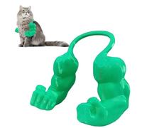 Muscular Arms for Cats, Reative Cat Muscle Arms, 3D Printed Creative Giant Strong Cat's Neck Arm, Halloween Cat Costume Pet Cosplay Accessories Birthday Party Supplies (green)