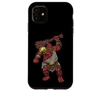 Muscular Giant Warrior with Club - Cyclops Case for iPhone 11