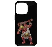 Muscular Giant Warrior with Club - Cyclops Case for iPhone 13 Pro