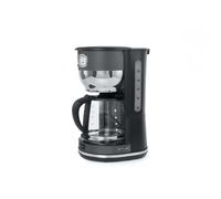 Muse 1.4L 10 Cup 1000W Filter Coffee Machine with Temperature Gauge, Grey