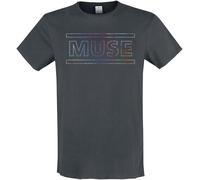 Muse Amplified Collection - Logo T-Shirt charcoal 3XL
