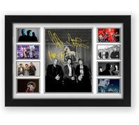 Muse Band Signed Poster Print - Limited Edition Autograph Fan Gift - Collectible Memorabilia Merchandise (Framed A3 (30x40cm))