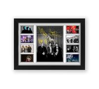 Muse Band Signed Poster Print - Limited Edition Autograph Fan Gift - Collectible Memorabilia Merchandise (Unframed A4 (30x21cm))
