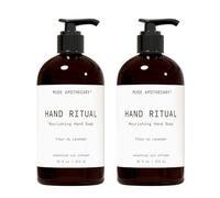 Muse Bath Apothecary Hand Ritual - Aromatic and Nourishing Hand Soap, Enriched with Natural Aromatherapy Essential Oils, 473 ml, Fleur du Lavender, Pack of 2