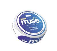 Muse Caffeine Energy Pouches - Blue Razz Lemonade (Focus - 70mg) | Sugar Free & Nicotine Free Focus Formula Smart Energy Boost Pouch with Alpha GPC & L-theanine, 20 Pouches