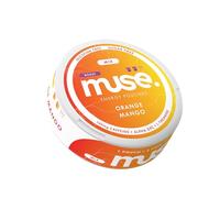 MUSE Caffeine Pouches Smart Energy Supplement - Sugar Free & Nicotine Free Focus Formula with Alpha GPC & L-Theanine - Orange Mango (Boost 140mg)