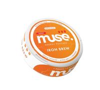 MUSE Caffeine Pouches Smart Energy Supplement - Sugar Free & Nicotine Free Focus Formula with Alpha GPC & L-Theanine - Iron Brew (Surge 200mg)