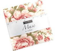 Muse Charm Pack by 3 Sisters; 42-5-inch Precut Fabric Quilt Squares