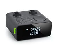 Muse DAB/DAB+ Dual Alarm Clock Radio Black, M-197CDB