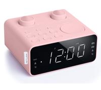 Muse Dual Alram clock Radio PLL Pink M-17CPK