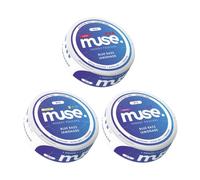 Muse Energy Pouches - Blue Razz Lemonade - Smart Caffeine with Alpha GPC & L-Theanine (• 70mg •• 140mg ••• 200mg) | Sugar-Free, UK Made (Focus - 70mg)
