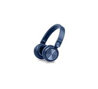 MUSE Headphone, Bluetooth, Rechargeable Battery, (M-276 BTB) Stereo Headphone, Adjustable Headband, Charge time 2 hours, Hands Free, Blue