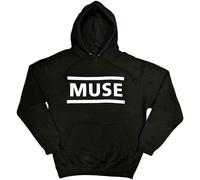 Muse Unisex Pullover Hoodie: White Logo (XX-Large)