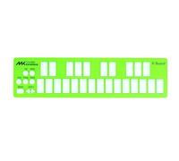 Muse Kinetics K-Board-C | Colorful 25 Key USB MPE MIDI Keyboard Controller with USB-C (Lime)