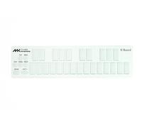 Muse Kinetics K-Board-C | Colorful 25 Key USB MPE MIDI Keyboard Controller with USB-C (Snow)