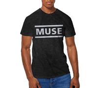 Muse - Logo Dip-Dye - T-Shirt - black - M - 100% Cotton,Jersey M