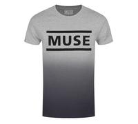 Muse Logo Wash Collection Mens Grey T-Shirt
