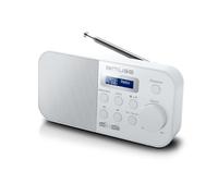 MUSE M-109 DBW White Portable Dab+/FM Radio with Built-in Speaker and Display