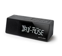 Muse M-172 DBT alarm clock Digital alarm clock Black
