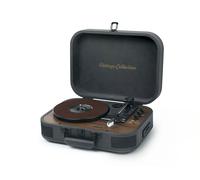 Muse MT-207 DGB Turntable with Bluetooth, Built-in Stereo Speaker and USB (RCA Output, AUX In, Headphone Jack), Black