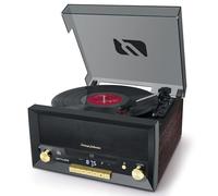 Muse MT112W - Micro CD and Radio System with Turntable Muse Three Speeds, Bluetooth, USB and SD Card Reader