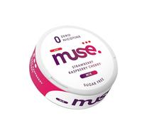 Muse No Nic Pouches, Nicotine-Free, Tobacco-Free, Zero Sugar, Oral Pouch Format, UK Made - 20 Pouches, Strawberry Raspberry Cherry (Max)