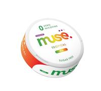 Muse No Nic Pouches, Nicotine-Free, Tobacco-Free, Zero Sugar, Oral Pouch Format, UK Made - 20 Pouches, Tropical (Standard)
