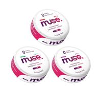 Muse No Nic Pouches - Strawberry Raspberry Cherry | Mild/Standard/Max Strengths | Sugar-Free, Nicotine-Free, UK Made - 20 Pouches (Standard)