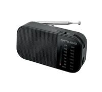 Muse Pocket FM/MW Portable Radio Analog Tuner with Headphone Jack
