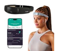 Muse S Athena: The Brain Sensing Headband - Neurofeedback Devices for Meditation Tracking & Monitoring - Multi Sensor Biofeedback Devices with Sound Feedback Guidance - Carbon (Dark Grey)