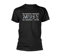 Muse T Shirt Absolution Band Logo Official Mens Black XL