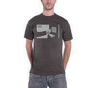 MUSE T Shirt Shifting Band Logo Official Mens Charcoal Grey S