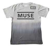 Muse - Logo Dip-Dye Grey - T-Shirt - grey - XL - 100% Cotton,Jersey XL