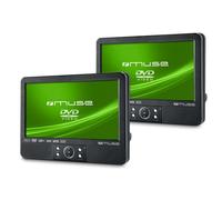 Muse Twin Screen Entertainment System, 9" screens and DVD Players, M-995CVB