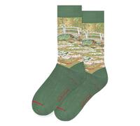 MuseARTa Bridge over a Pond of Water Lilies License by Artist Claude Monet CM-BWL-12-40-46, Green, 40-46
