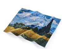 Musearta BT-VG-WC-V424406 Unisex Beach Towel with Cypresses by Artist Vincent Van Gogh Cotton 120 x 150 cm