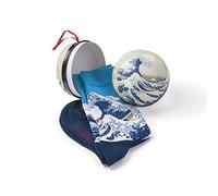 Musearta Wave Socks in Gift Packaging, Blue, 36-40 Tall