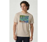 Musee D'Art Men's Vincent Van Gogh - IRISES T-Shirt in Ecru | Size: Medium Musee D'Art Ecru M